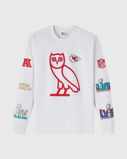 OVO Nfl Kansas City Chiefs Long-Sleeve Tee