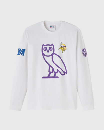 OVO Nfl Minnesota Vikings Long-Sleeve Tee