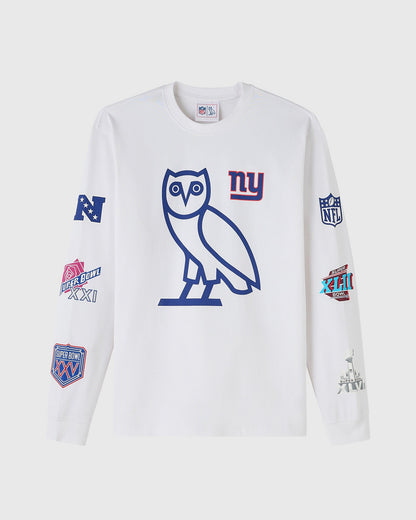 OVO Nfl New York Giants Long-Sleeve Tee