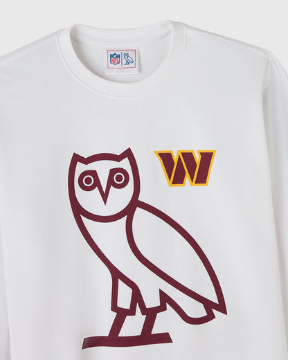 OVO Nfl Washington Commanders Long-Sleeve Tee