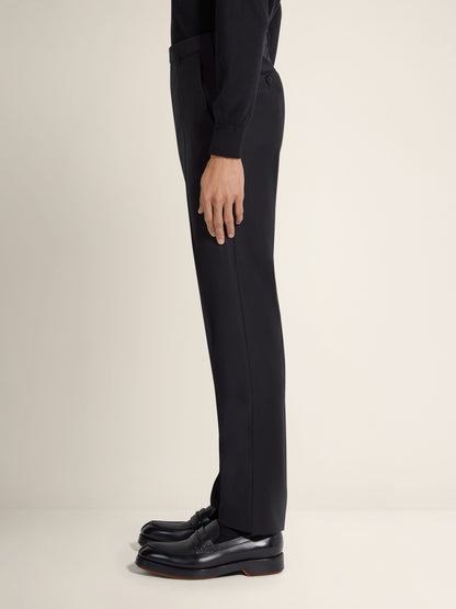 Zegna Black Trofeo Wool Pants