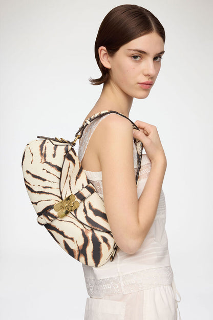 Ganni Egret B-Kat In Zebra