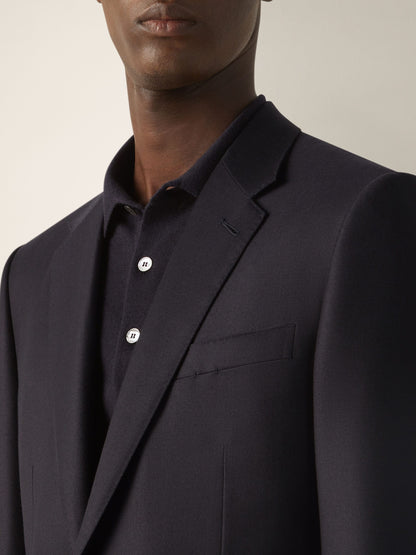 Zegna Navy Blue Trofeo Wool Suit