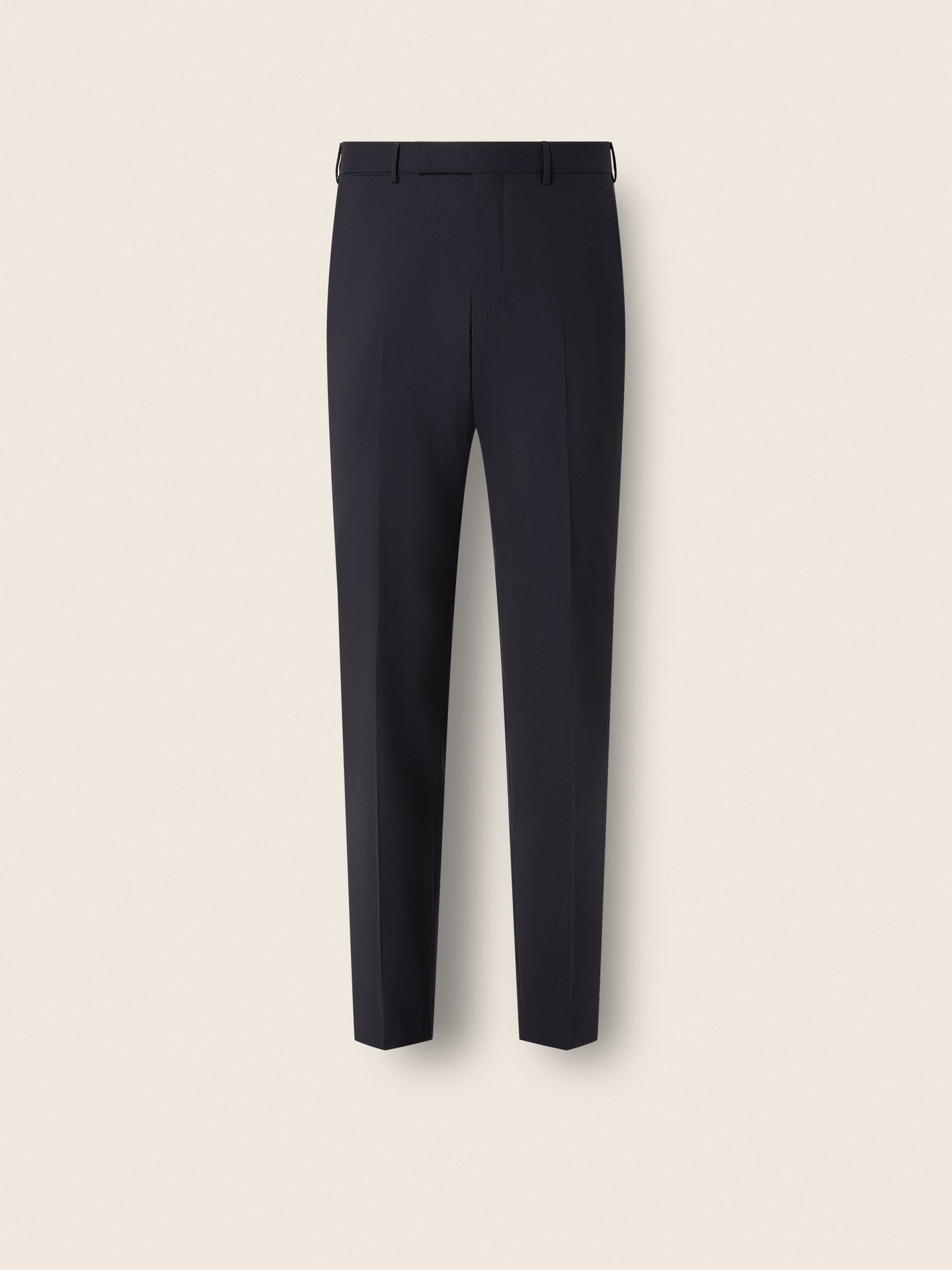 Zegna Navy Blue High Performance Wool Pants