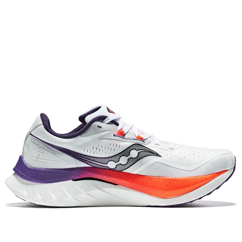 Saucony Endorphin Speed 4 White Viziorange