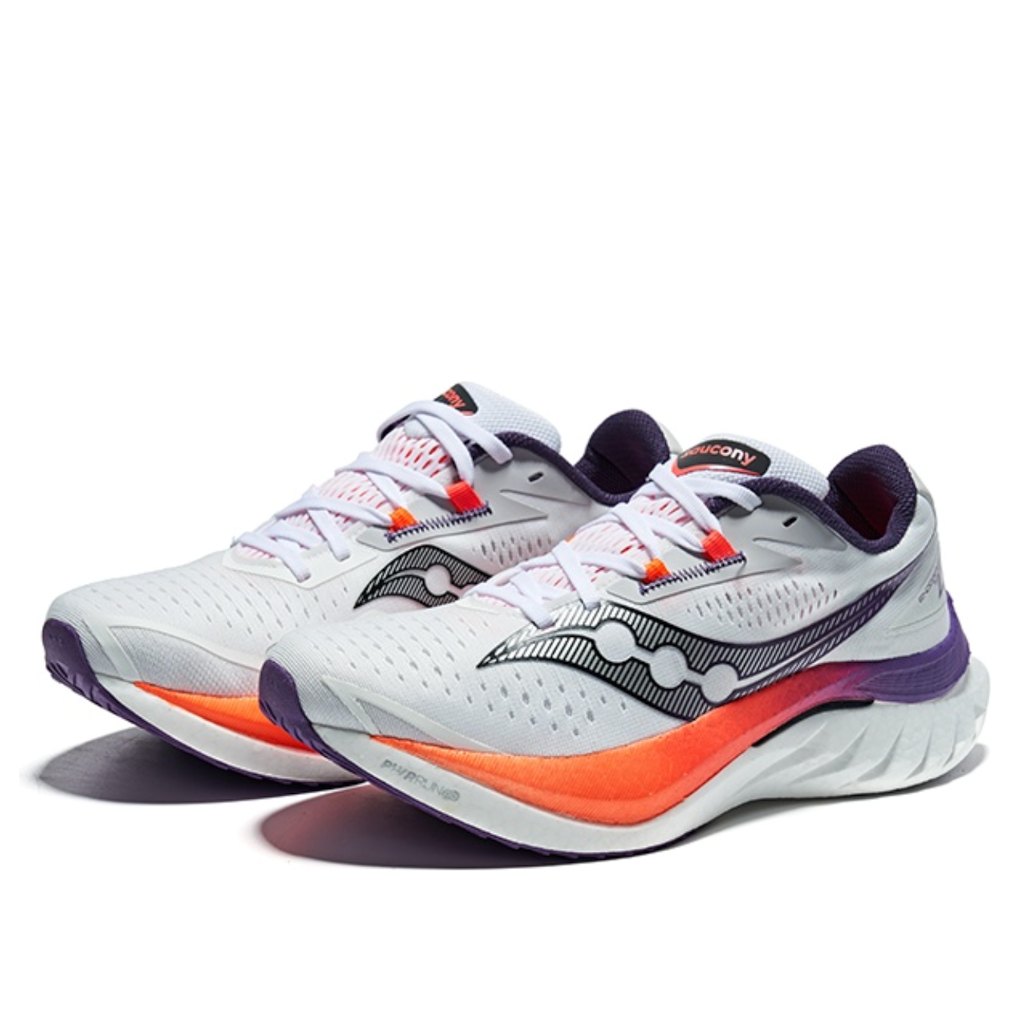 Saucony Endorphin Speed 4 White Viziorange