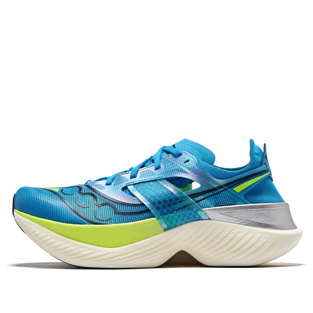 Saucony Endorphin Elite Viziblue Citron