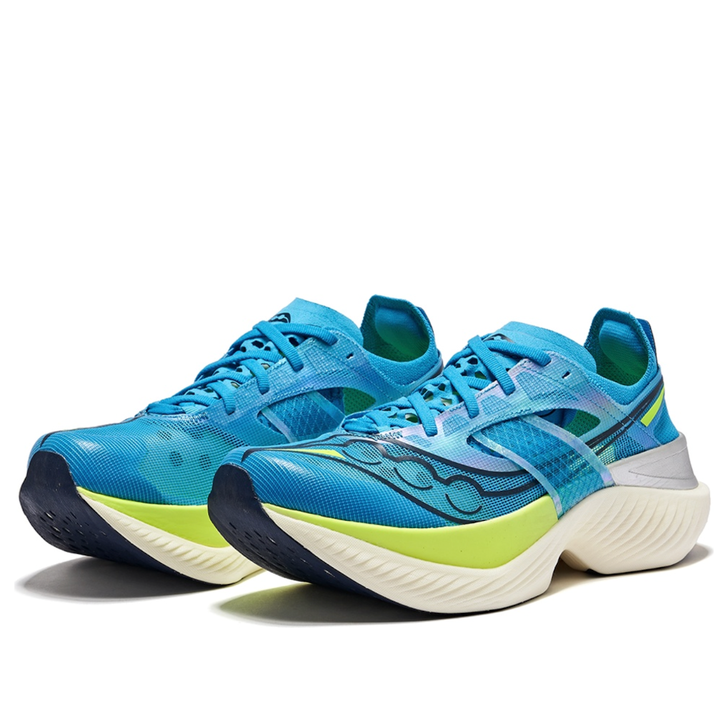 Saucony Endorphin Elite Viziblue Citron