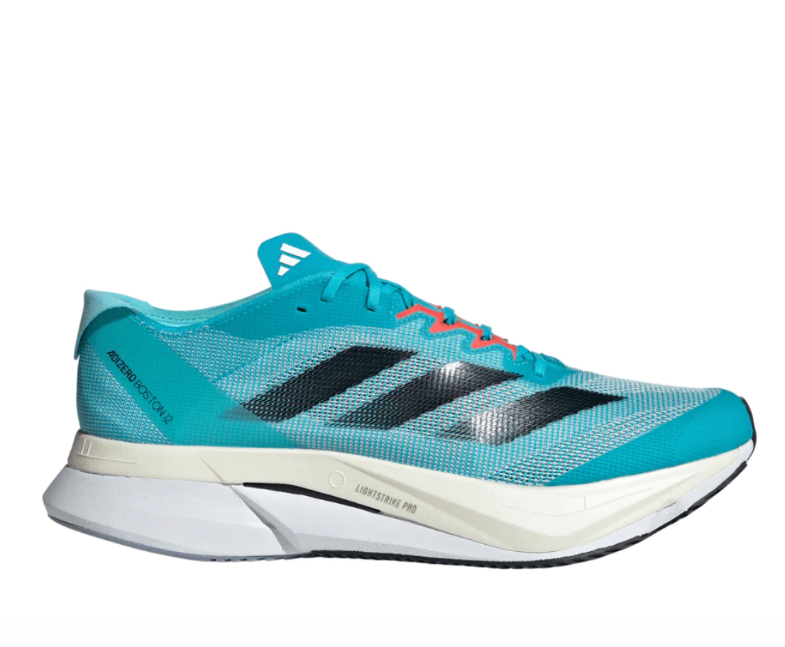 adidas Adizero Boston 12 Lucid Cyan