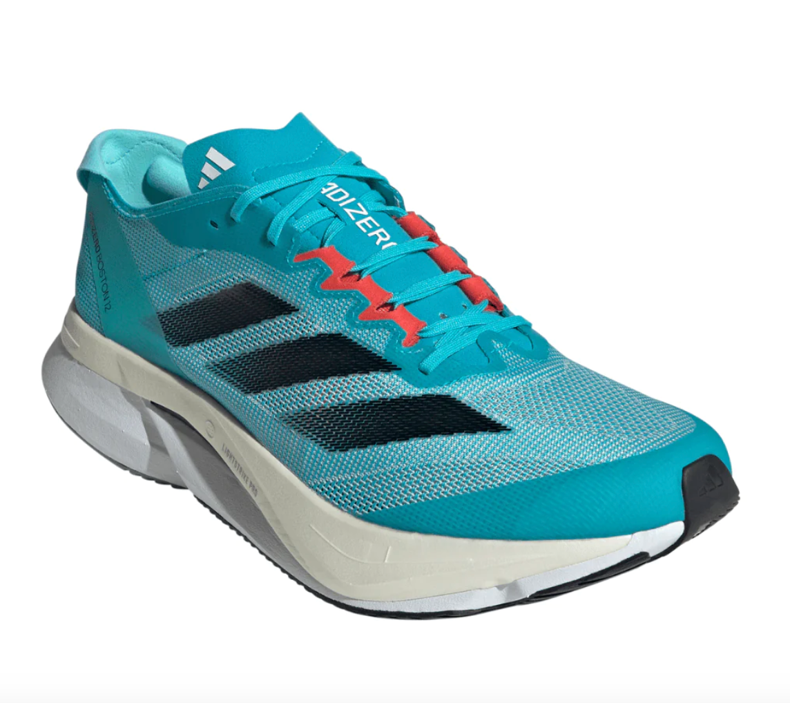 adidas Adizero Boston 12 Lucid Cyan