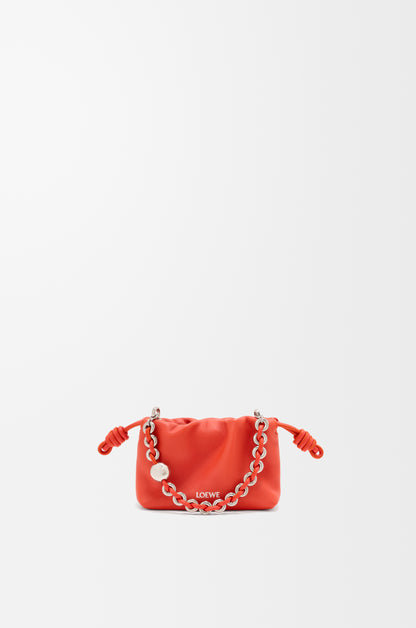 Loewe Nano Flamenco purse in mellow nappa lambskin