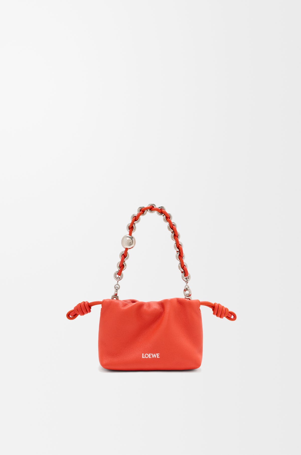 Loewe Nano Flamenco purse in mellow nappa lambskin