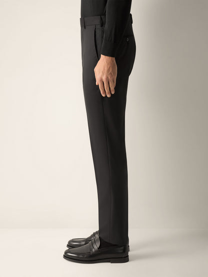 Zegna Black 15Milmil15 Wool Pants