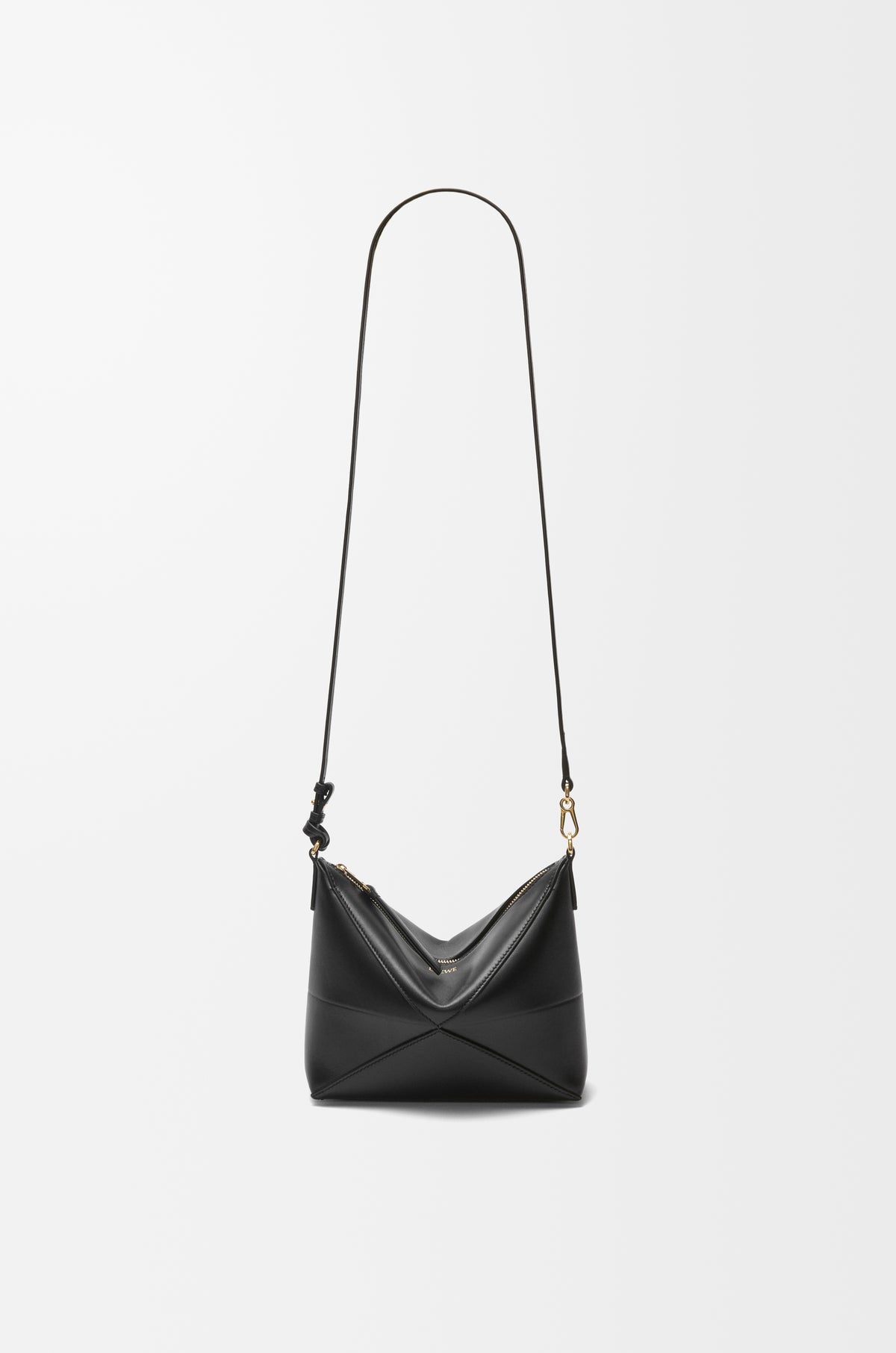 Loewe Puzzle Fold pouch in shiny nappa calfskin