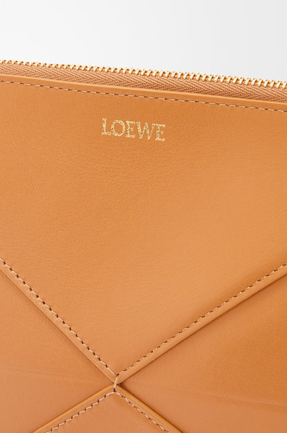Loewe Puzzle Fold pouch in shiny nappa calfskin