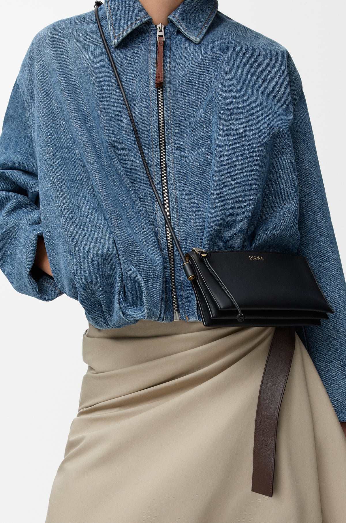 Loewe Joya pouch in nappa calfskin