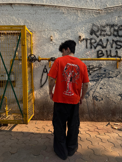 ORANGE LOBSTERS T-SHIRT