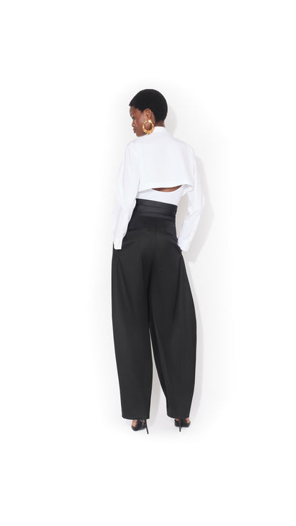 Alaïa Layer Cotton Poplin Shirt
