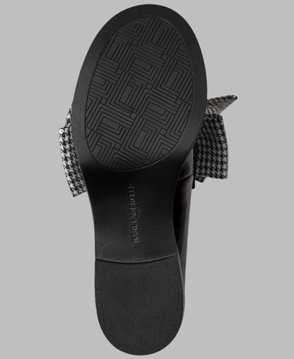 KarlLagerfeld Camila loafers with printed bow black