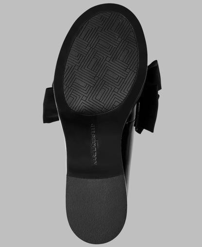 KarlLagerfeld Camilia bow loafer black