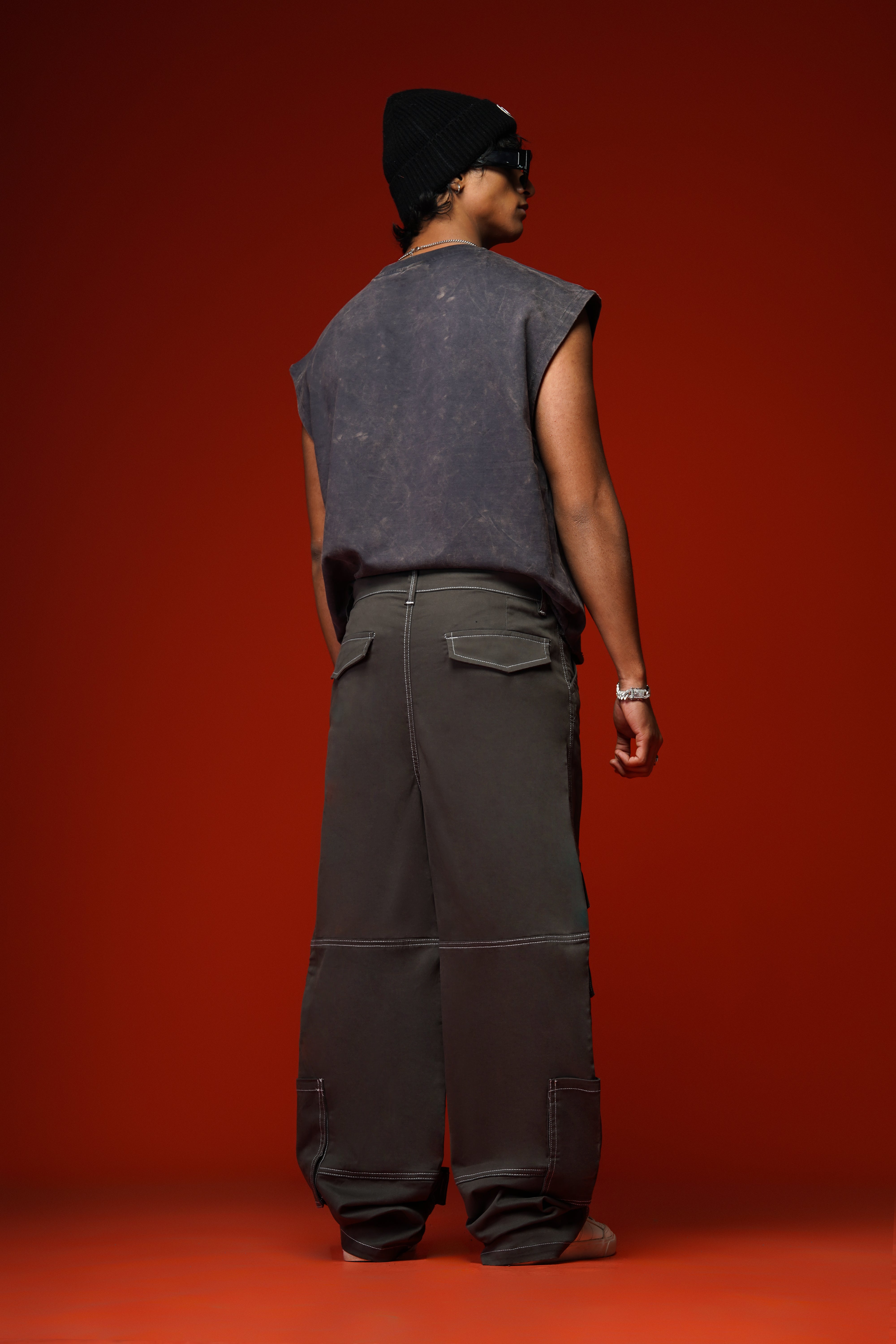 Dark Grey Utility Cargo