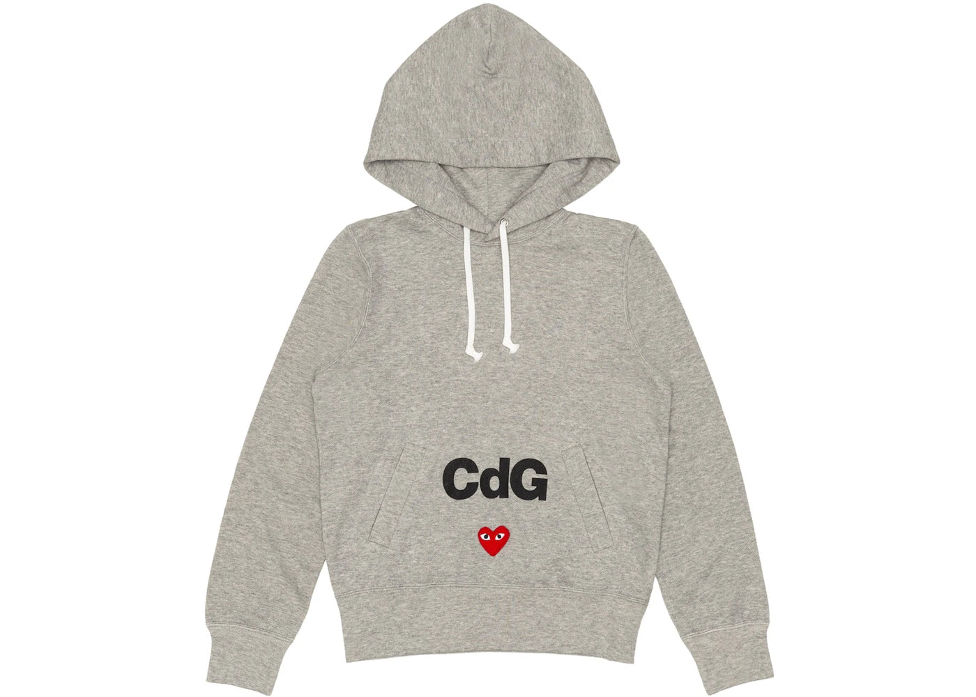 cdg play ladies' hoodie topgray