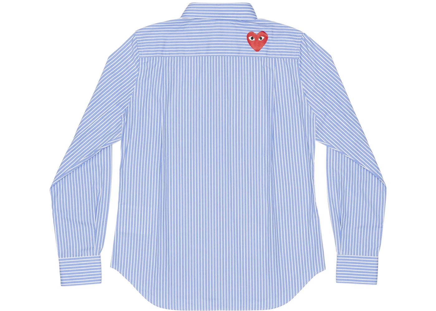 cdg x the north face blouse stripe