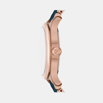 Fossil Gilmore Women Quartz Blue Dial Analog Ceramic Watch Ce1134