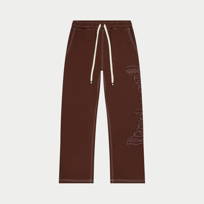 Godspeed OG Logo Sweatsuit Stitched (Mocha)