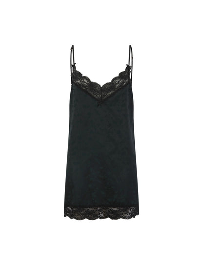 Ted Baker Celeste Textured Satin Lace Trim Chemise Women's