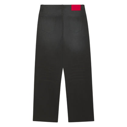 Sp5der Distressed LOGO Denim