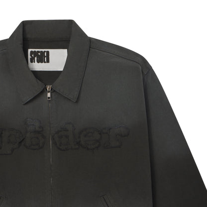 Sp5der Distressed LOGO WORK Jacket