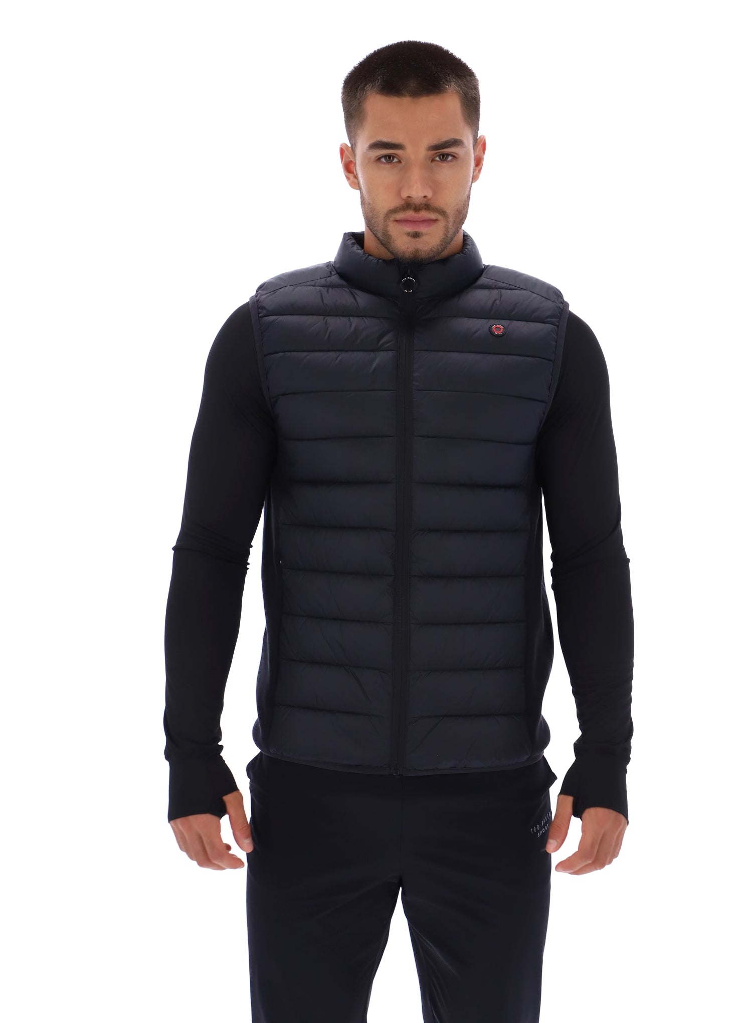 Ted Baker Chris Lightweight Quilted Zipup Active Gilet