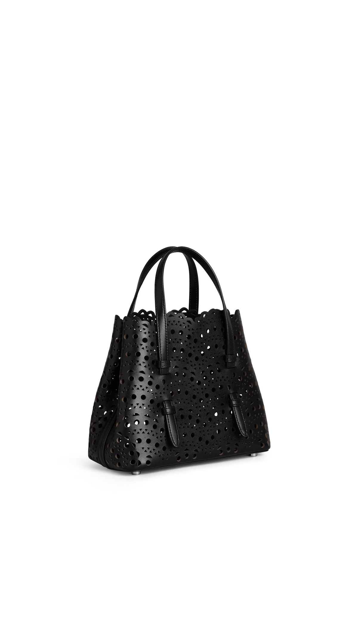 Alaïa Mina 20 Bag In Perforated Vienne Calfskin