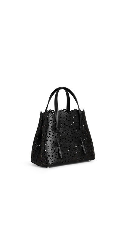 Alaïa Mina 20 Bag In Perforated Vienne Calfskin