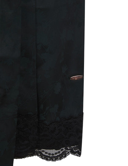 Ted Baker Clara Satin Lace Trim Kimono Dressing Gown Women's