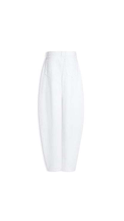 Alaïa Round Denim Jeans