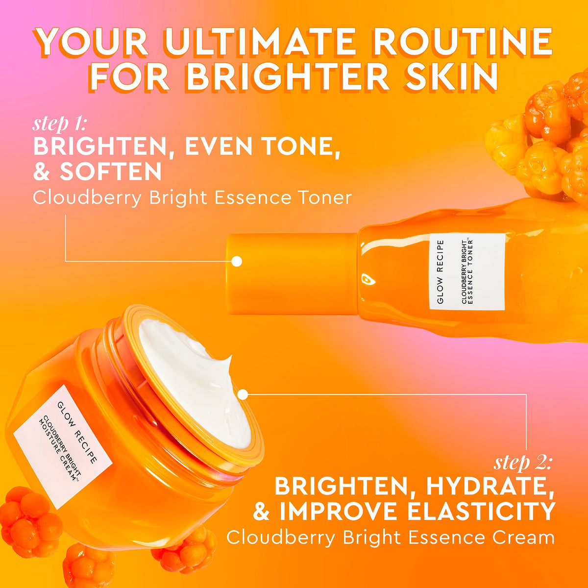 Glow Recipe Cloudberry Bright Refillable Moisture Cream