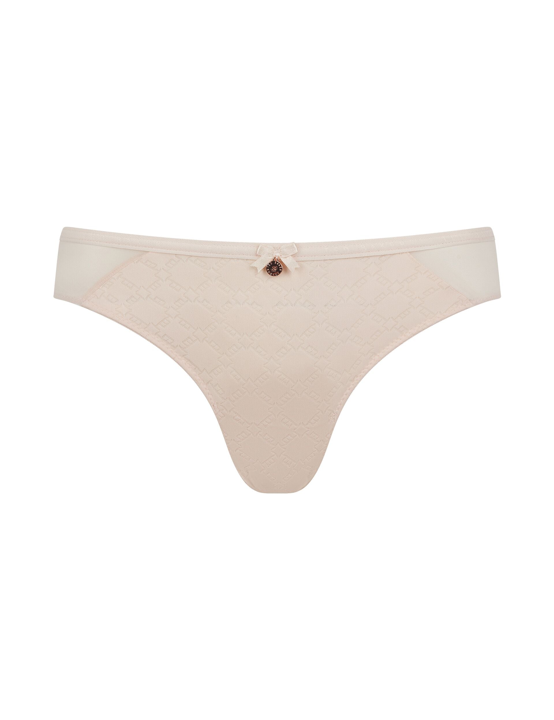 Ted Baker Clover Jacquard Mesh Midrise Briefs Women's