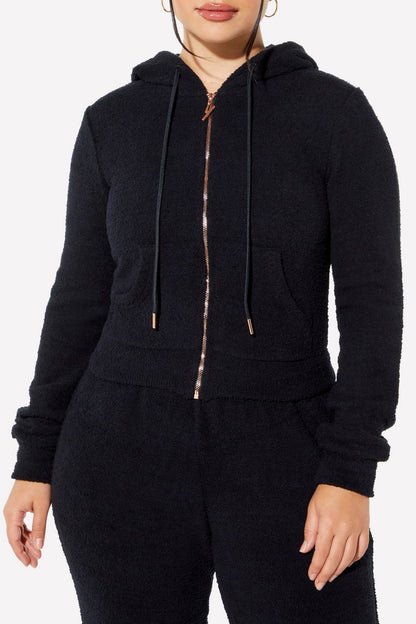 Fabletics Pet Me Zip Up Hoodie