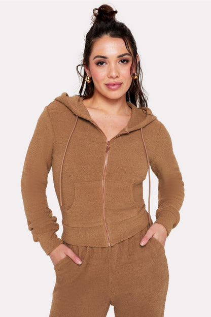 Fabletics Pet Me Zip Up Hoodie