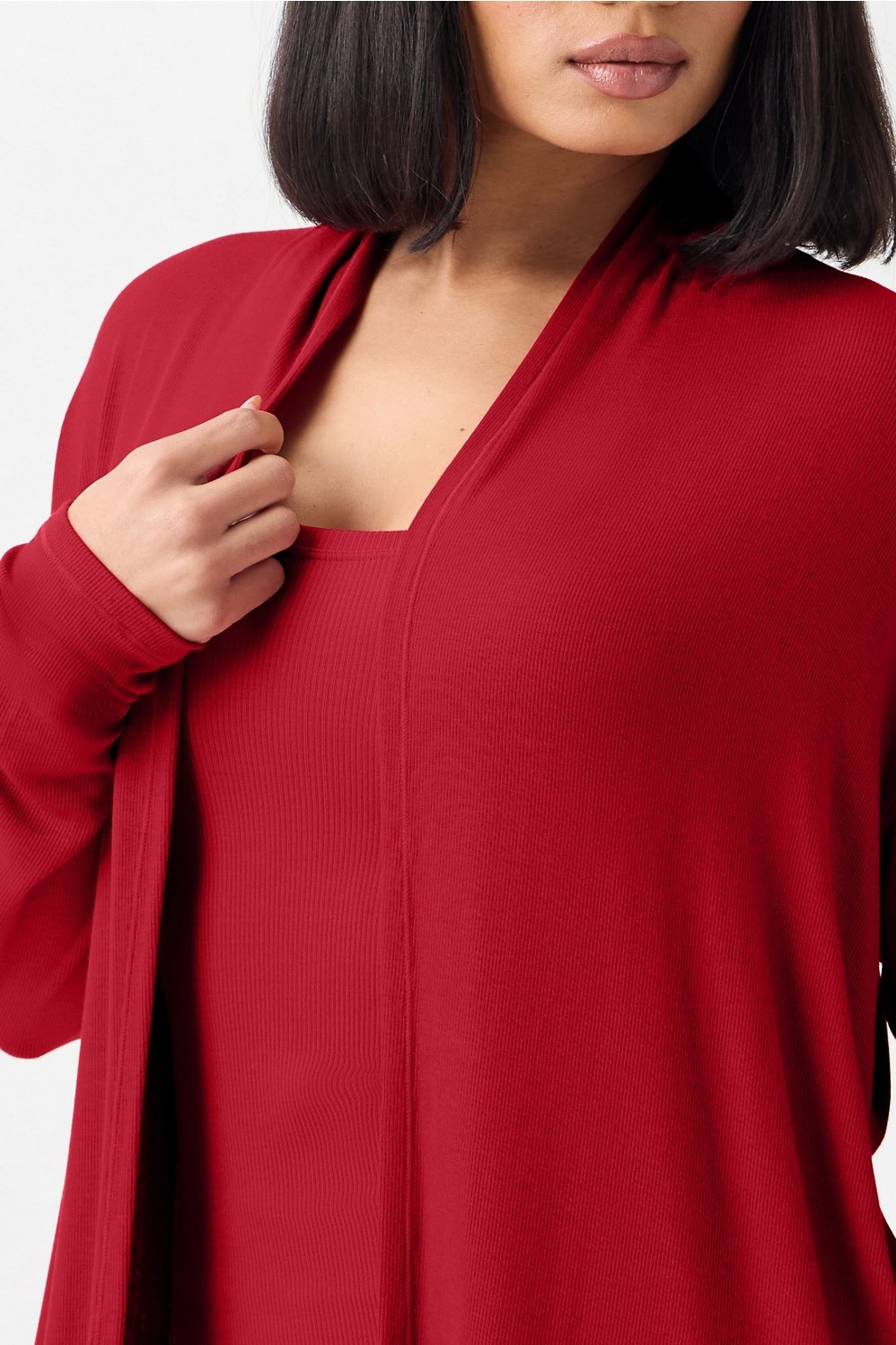 Fabletics Soft Rib Cardigan