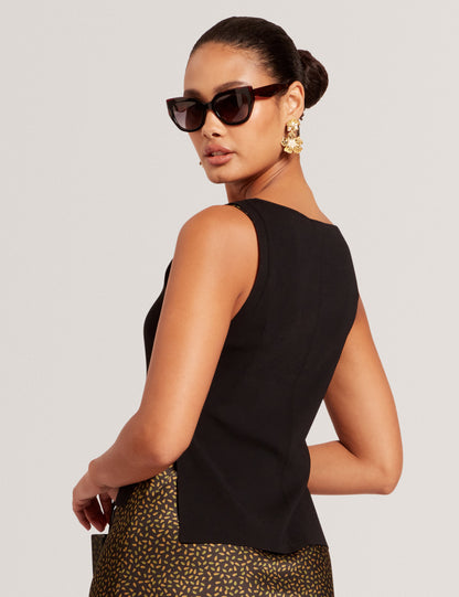Ted Baker Coral Chunky Cat Eye Acetate Sunglasses Women's