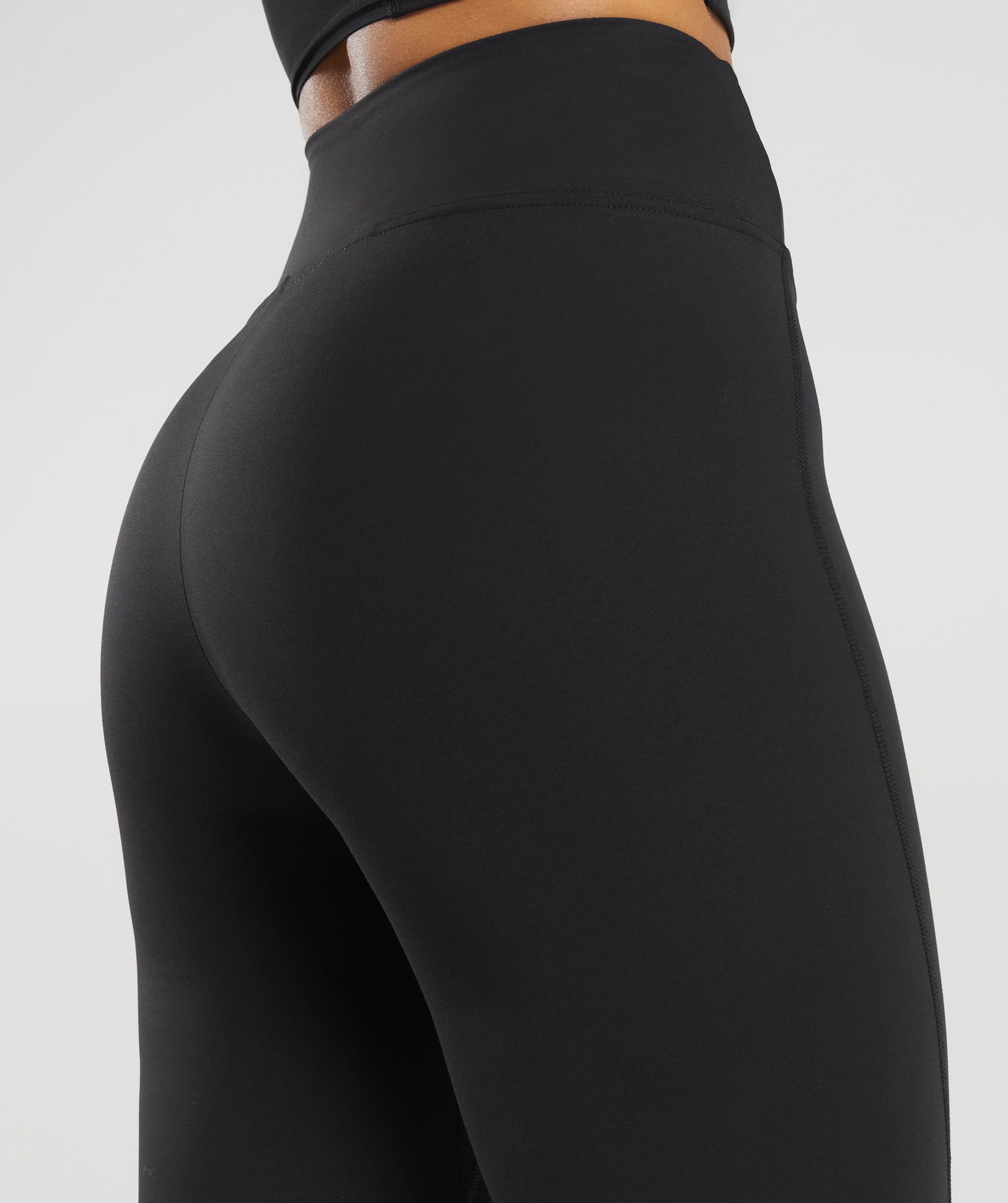 Women's Gymshark Crossover Regular Flared Leggings Black