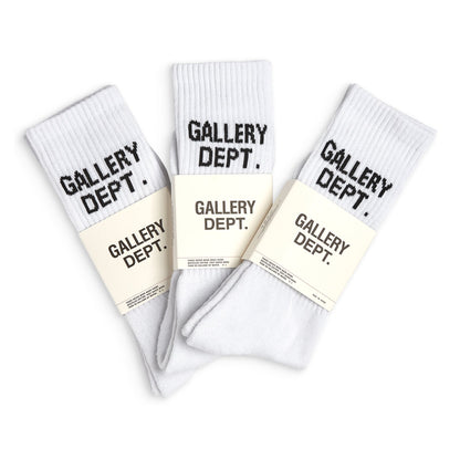 Gallery Dept Clean White Socks - Set Of 3