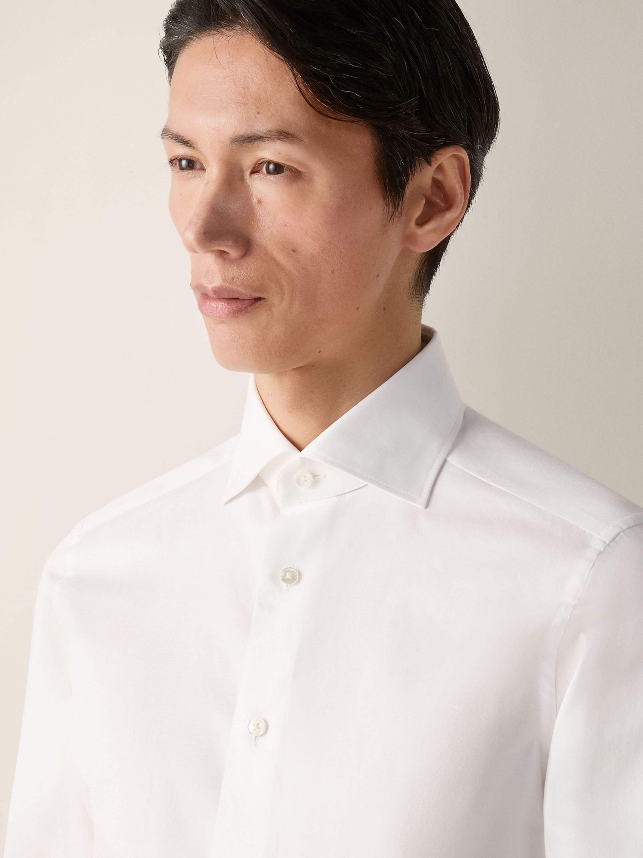 Zegna Optical White Trofeo Cotton Shirt