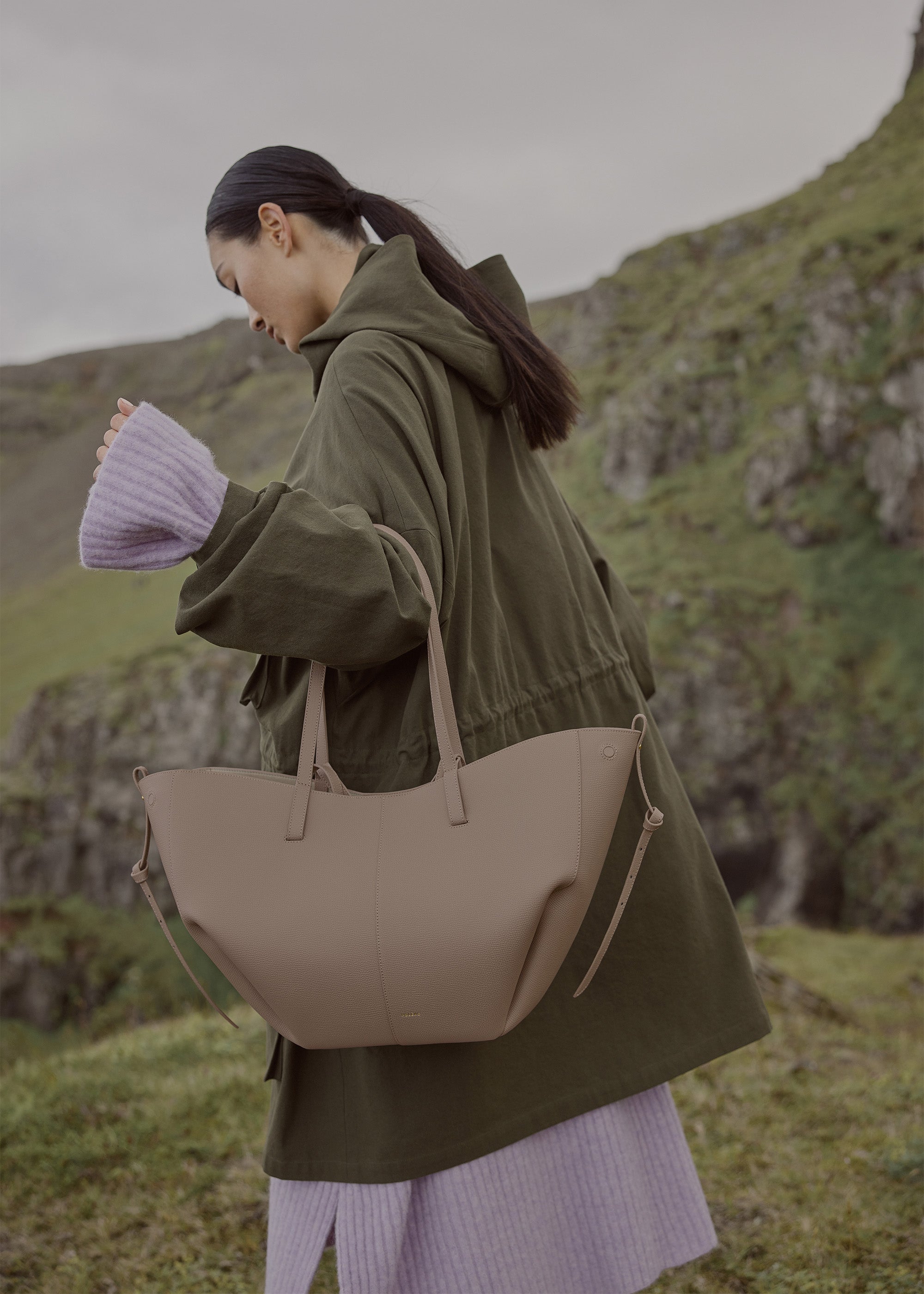 Polene Cyme Textured Taupe