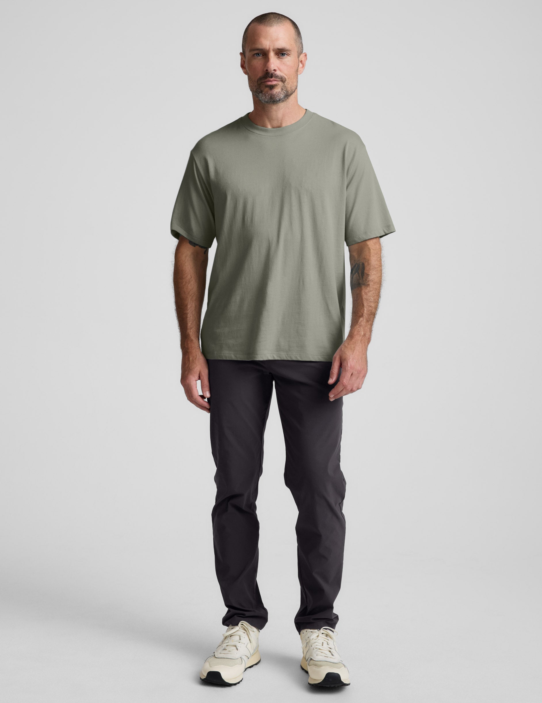 Beyond Yoga SoftKnit Mens Cotton Tee