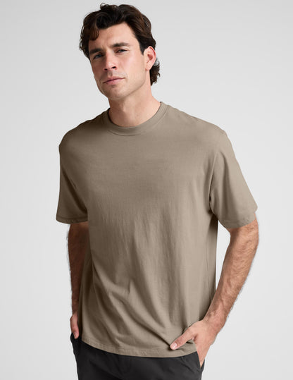 Beyond Yoga SoftKnit Mens Cotton Tee