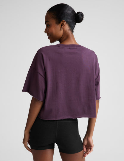 Beyond Yoga SoftKnit Better Than Ever Cropped Cotton Tee Women's